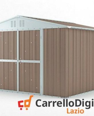 Box struttura lamiera Acciaio 327x307 tortora
