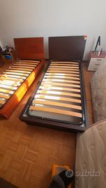 letto contenitore e materasso