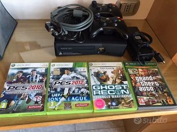 xbox 360 da 250gb con giochi