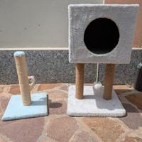 Tiragraffi con Cuccia Gatti - Igienizzato