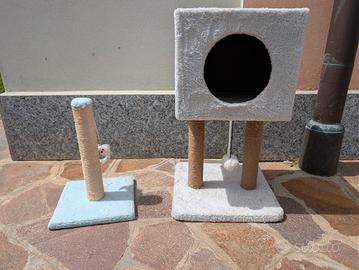 Tiragraffi con Cuccia Gatti - Igienizzato