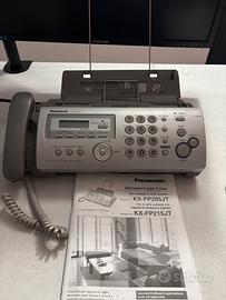 Fax Panasonic KX-FP215 funzionante + manuale📠