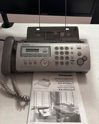 Fax Panasonic KX-FP215 funzionante + manuale📠
