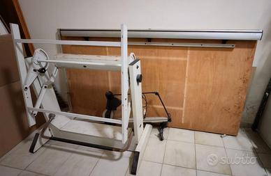 Tecnigrafo vintage con tavolo da 230cm x 120cm