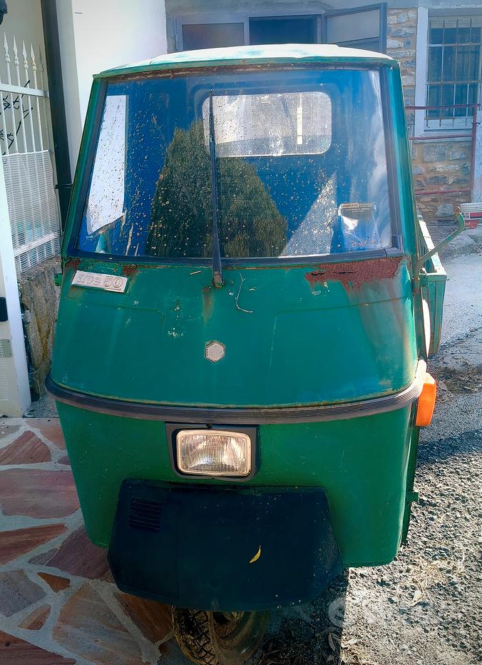 Cassone Chiuso Ape 50 Cassone Lungo CASSONE COMPLETO DI SPONDE PER