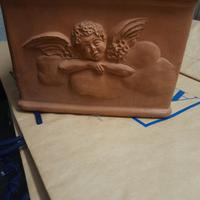 vaso in terracotta 25x25