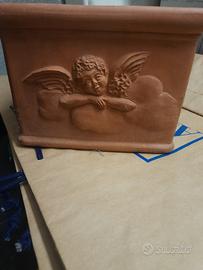 vaso in terracotta 25x25