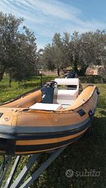 Gommone  25 cv e Carrello