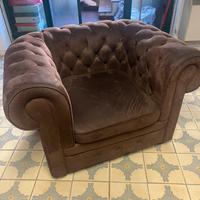 Poltrona chesterfiel semeraro