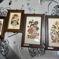 Quadretti fiori secchi