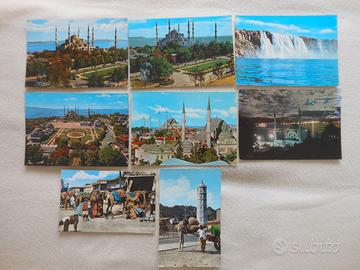 CARTOLINE VINTAGE POSTCARDS ISTANBUL TURCHIA MOSCH