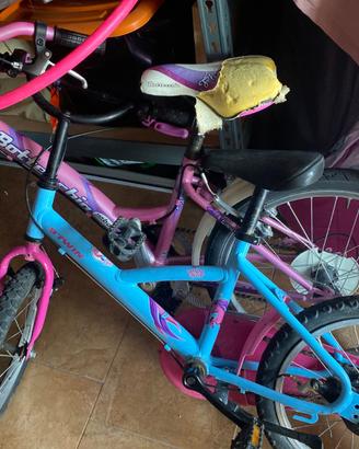 Due biciclette 16 e 20 pollici