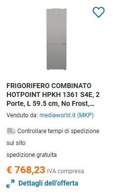 Frigorifero Hotpoint Ariston