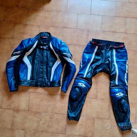 Tuta in pelle divisibile Spyke taglia 54