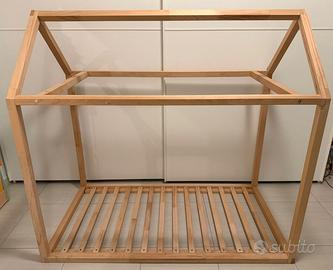 Letto bambini baldacchino-trattabile