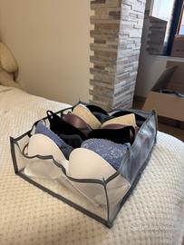 Organizer Reggiseni 6 Scomparti per Cassetti