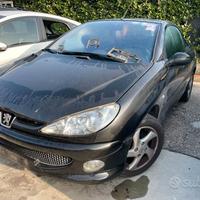 Ricambi usati Peugeot 206 C+C 1.6 16v benz 01 NFU