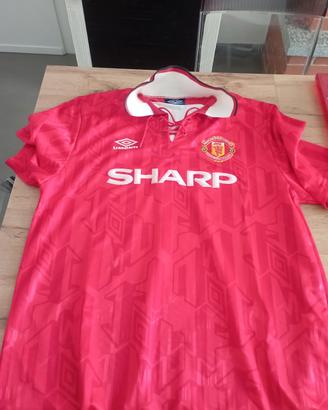 maglia Manchester United anni 90 XL Umbro 