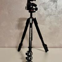 Manfrotto Treppiedi MK190XPRO4-3W+ Testa MHPRO-3W