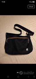 Borsa K-Way originale tracolla piccola- nero