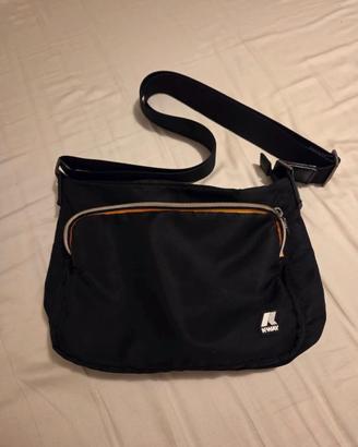 Borsa K-Way originale tracolla piccola- nero