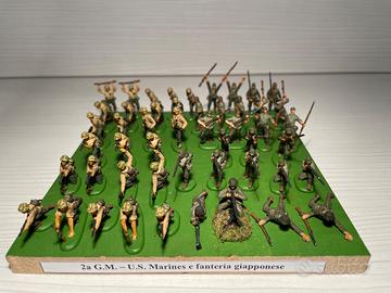2a GM guerra del Pacifico soldatini dipinti 1/72