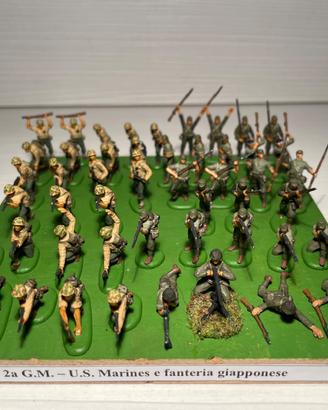 2a GM guerra del Pacifico soldatini dipinti 1/72