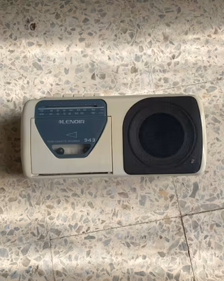 Radio Mangianastri Vintage LENOIR 943 Cassette