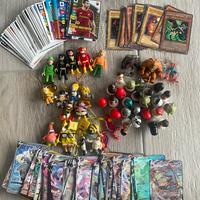 Lotto giochi kinder dragon ball e carte