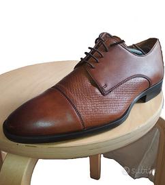 Scarpe Zara Uomo Pelle Stringate 39 Cerimonia