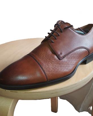 Scarpe Zara Uomo Pelle Stringate 39 Cerimonia