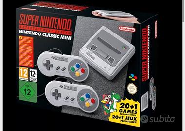 NEW & SEALED -Super Nintendo Mini Console - Nuovo