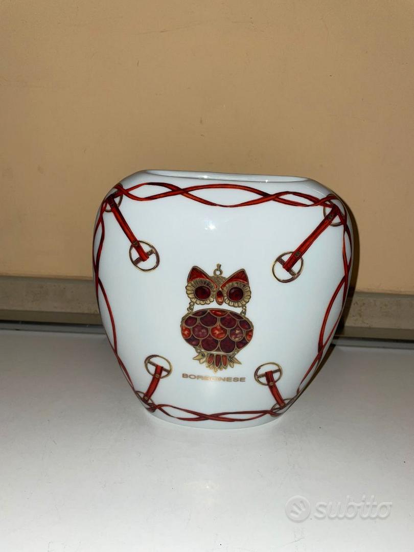 BORBONESE VASO GUFO PORCELLANA Collezionismo In vendita a Torino