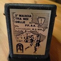 Targa di partecipazione corsa militare 1978