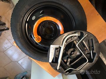 RUOTINO SCORTA+KIT-AT+MEN-CAPPELLIERA X FIAT PANDA