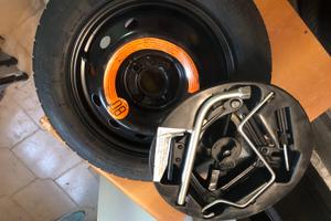 RUOTINO SCORTA+KIT-AT+MEN-CAPPELLIERA X FIAT PANDA