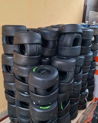 Pneumatici Kart usate cont e vega verdi