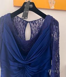 Abito elegante blu