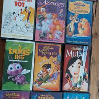 Cartoni animati DISNEY in VHS