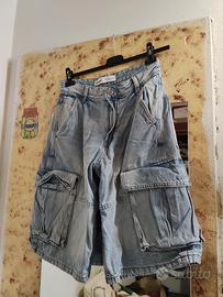 pantaloncini cargo uomo Bershka 