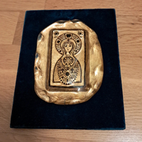 Bassorilievo artistico in vetro di Murano