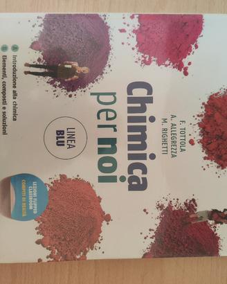 libro scolastico "chimica per noi"