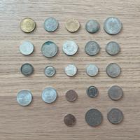 Lotto 28 monete di tutti i tipi