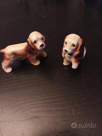 Animaletti da collezione,  cocker. Bone china