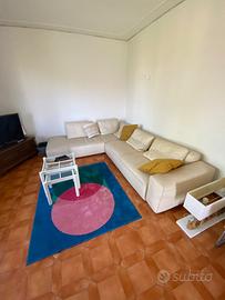 divano in pelle angolare gurian