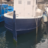 Gozzo in legno 7m 40cv Nanni (no patente nautica)