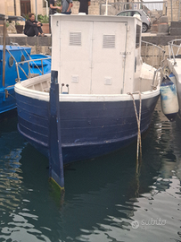 Gozzo in legno 7m 40cv Nanni (no patente nautica)