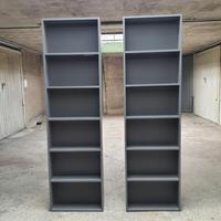 Mobile libreria a giorno colore grigio fumo