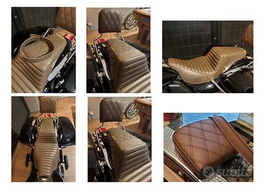 Sella SADDLEMEN per Harley touring + schienalino