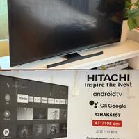 TV HITACHI 43” Android TV 4K – Modello 43HAK6157